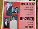 THE CRICKETS That’ll Be The Day EP (Buddy Holly) Coral FEP 2062 VG/VG P/S 45rpm
