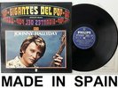 JOHNNY HALLYDAY GIGANTES DEL POP VOL 38 VINYLE ORIGINAL 33 TOURS ESPAGNOL SPAIN