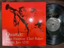 MINT  CHET BAKER & RUSS FREEMAN QUARTET PACIFIC JAZZ PJ-1232 MONO JAPAN LP