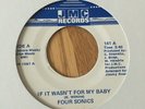 Four Sonics-If It Wasn’t For My Baby. Rare Modern Soul 7” Vinyl Record.
