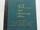 VTG RCA Victor 45 rpm 1st Anniversary Album 1950 10 records 13 artists, colors