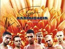 RAMMSTEIN Herzeleid, VINYL LP Till Lindemann +2 Du Hast Sonne Autograph / SIGNED