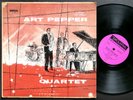 ART PEPPER Quartet LP TAMPA RECORDS TP 20 US 1958 DG MONO JAZZ Russ Freeman