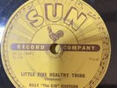 Rockabilly 78 RPM On Sun 233 Billy The Kid Emerson Little Fine Heathy Thing