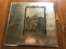 LED ZEPPELIN IV RARE SILVER PRINT SLEEVE LP FAN CLUB EDITION BLUE VINYL LIM 1000