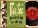 BEATLES rare Norway She loves You Orig. 45 Parlophone 1963
