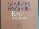 SAMSON FRANCOIS Complete RAVEL work for piano French BoxSet STEREO CVC 2054 to 5