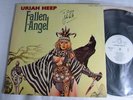 JOHN LAWTON AUTOGRAPHED PROMO WHITE LABEL / URIAH HEEP FALLEN ANGEL / JAPAN ot
