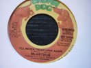 mcarthur ill never trust love again brown dog  usa orig soul 45