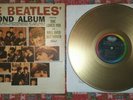 The Beatles Capitol LP gold colored record THE BEATLES' SECOND ALBUM