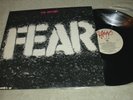 FEAR The Record LP Slash Records - NEAR MINT VINYL