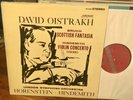London 6337: Oistrakh, Bruch Scottish Fantasia/Hindemith NM- to VG++ wBg BB ffss