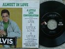 Elvis Presley - A Little Less Conversation / Almost In Love -USA 45 + PS 47-9610