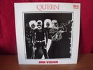 QUEEN-MAXI 45T-RARE TEST PRESSING-ONE VISION- EMI France 156495