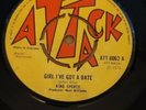 King Sporty Girl I've Got A Date / Born A Loser Attack Records Reggae 45
