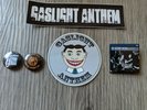 Rare The  Gaslight Anthem Stickers and Pins Out of Print Promotional RARE OOP