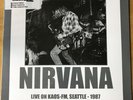 Nirvana -Live On KAOS-FM (RSD2016) Numbered Ltd Edition On 180g White Vinyl MINT