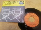 EX DUTCH TAMLA MOTOWN P/S 45 - MARVIN GAYE AND KIM WESTON - IT TAKES TWO