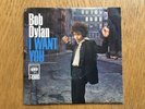 Bob Dylan USA I Want You  7” 45 Single Nice Copy Picture Sleeve 1966 Rare