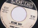 JOHNNY MAESTRO Besame Baby 45   Promo Original Co-Ed CO 562