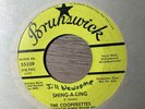 The Cooperettes Shing a Ling No Meaning Now 45 RPM Record Promo Copy Brunswick