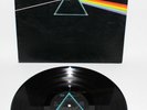 Pink Floyd Dark side of the moon LP vinyl VG+ UK press poster sticker
