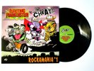 ELECTRIC FRANKENSTEIN VS THE CHEATS LP AUTOGRAPHED COLOR VINYL+POSTER 166 COPIES