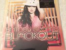 BRITNEY SPEARS-BLACKOUT CLEAR+BLACK/YELLOW/RED SPLATTER VINYL  URBAN OUTFITTERS