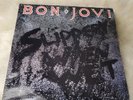 LP Bon Jovi Slippery When Wet Vinyl 830 264-1 M-1 Mercury Records 1986  VG++ A