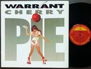 WARRANT - Cherry Pie [1990 Korea Orig 1st Vinyl] VG+ w/Insert No Barcode