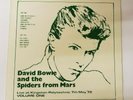 David Bowie Live at Kingston Polytechnic '72 Rare live Vinyl