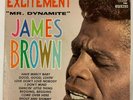 James Brown LP Excitement Mr Dynamite KING original STEREO blue label 167
