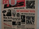 GUNS N' ROSES LIMITED SHEET OF JAPANESE STICKERS LP LIES 1988 1ST PRESS UNCENSOR
