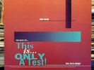 The Best of This Is Only A Test  Razormaid 3LP Vinyl Record SP-019 Red Marbled