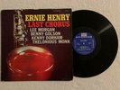 Ernie Henry Last Chorus Riverside RLP 12-266 DG Mono Lee Morgan Thelonious Monk