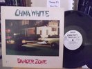 CHINA WHITE LP Danger Zone Frontier FLP 1005 VG+/VG+ 1981