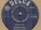 RICK AND SANDY**LOST MY GIRL**MOD**BEAT**DECCA LABEL**LISTEN TO IT