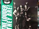 Kiss - The Louder They Are  Gray Marble Vinyl Record. Lp. alive. dressed to kill