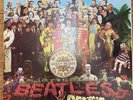 The Beatles Sgt. Pepper's Colored Marble LP Canada SEAV-11840 Cutouts VG+/VG+