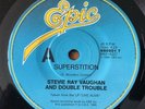 Stevie Ray Vaughan- Rare Aussie Epic 45  