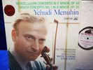 @HMV ASD 334 *W/G* KURTZ /SUSSKIND* MENDELSSOHN /BRUCH VIOLIN CTOS* MENUHIN*