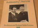 RUBINSTEIN&SZERYNG BEETHOVEN&BRAHMS VIOLIN SONATAS  3LP BOX RCA SER 5701/02/03