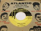 Yellow CLOVERS 45 Ting-A-Ling / Wonder Where My Baby's ATLANTIC 969 R&B Blues 52