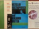 rostropovich/britten schumann/debussy/britten    LONDON CS 6237 BB Ed1 MINT