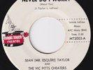 SEAN MR ESQUIRE TAYLOR Never Do I Worry HOLY GRAIL northern soul 45 funk HEAR