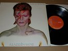 ALADDIN SANE   -   DAVID BOWIE  -  ORIGINAL UK RCA VICTOR LABEL  -   1973.