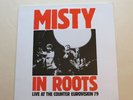 MISTY IN ROOTS LIVE AT THE COUNTER EUROVISION 79 LP NEAR MINT COPY People Unite