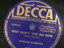 Harlem Hamfats Why Don't You Do Now 78RPM Decca 8650 ?  HEAR