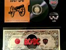 Ac/Dc TNT Australian Rock 2020 20c Twenty Cent Coin in Lp cover + Guitar Pics