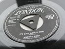 JOHNNY CASH  1958 U.K. LONDON 45  I JUST THOUGHT YOU'D LIKE TO KNOW 45-HL-S 8789